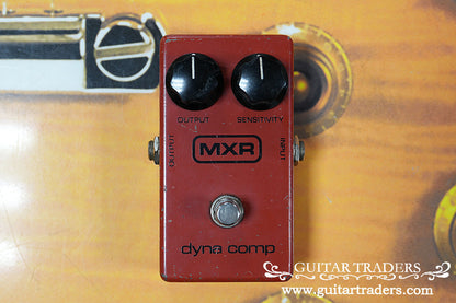 MXR 1980y dyna comp "Block Logo"